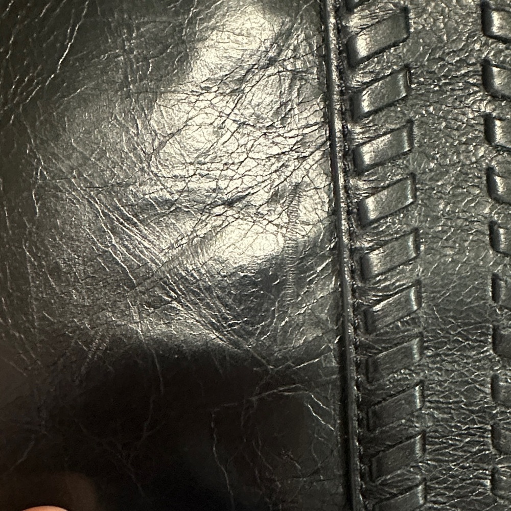 Rebecca Minkoff Vanity Zip Black Leather Satchel - Picture 7 of 16